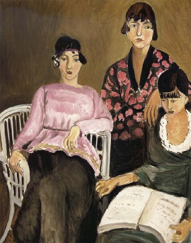 Henri Matisse The Three Sisters china oil painting image